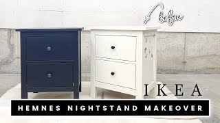 Making Over IKEA Furniture  DIY IKEA HEMNES HACK [upl. by Shaeffer]