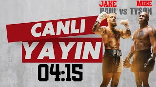 Mike Tyson vs Jake Paul Canlı Yayın Canlı Maç Analizi boxing [upl. by Dola]