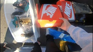 THEY REALLY LEFT THESE RARE NIKE RUNNERS BEHIND AT THE FLEA MARKET SHE SOLD HIS WHOLE COLLECTION [upl. by Eisle]