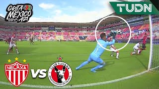 ¡ATAJADA Malagón impide el primero  Necaxa 00 Tijuana  Grita México BBVA AP2021 J11  TUDN [upl. by Efal]