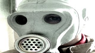 Soviet ShMS Gas Mask review and test [upl. by Cordalia]