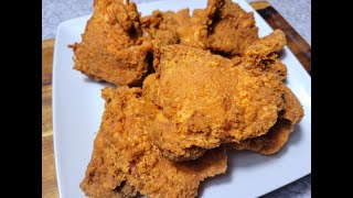 CRISPY FRIED CHICKEN THIGHS [upl. by Novla871]