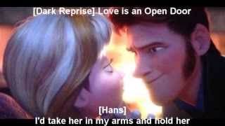 Dark Reprise Love is an Open Door  Frozen [upl. by Ramraj]