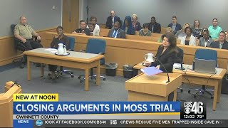 Closing arguments in Tiffany Moss trial [upl. by Gnot]