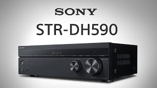 Sony STRDH590 52 Channel Home Theatre AV Receiver [upl. by Neyr]