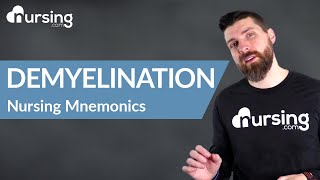 How to tell if a patient has Symptoms of Multiple Sclerosis  Demyelination  Nursing Mnemonic [upl. by Atsejam]