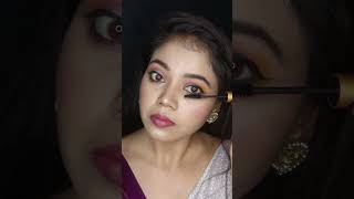 Lower lash line maskara  ytshortsindia makeup makeuptutorial sabrina makeuplook nandinigola [upl. by Animar663]