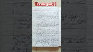 Notes Tissue part 1 class9th education motivation song music [upl. by Eneliak]