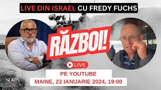 Live din Israel cu Fredy Se termina razboiul sau se extinde [upl. by Eleinad]