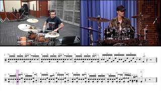 I play alongside Justin Bieber and Questlove drum battle cover [upl. by Lengel]