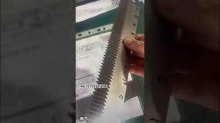 Serrated knifeFilm cutting toothed blade [upl. by Hosea992]