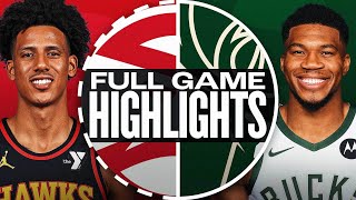 HAWKS at BUCKS  FULL GAME HIGHLIGHTS  December 4 2024 [upl. by Nosredna]