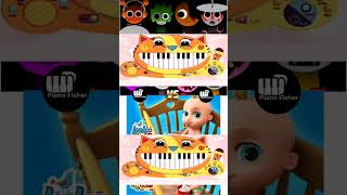 Horror Sprunki Theme Vs Johny Johny Yes Papa  But On Cat 😺 Piano shorts [upl. by Monah]