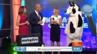 Samantha Armytage sings karaoke on Sunrise [upl. by Luht]