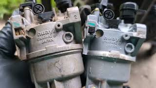 old apache generator restart part 3  comparing old and new carb side by side [upl. by Enitnatsnoc]