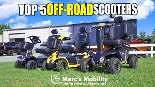 Top 5 Best OffRoad Fast Mobility Scooters of 2023 So Far [upl. by Hgiellek24]