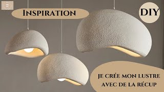 DIY  CREATION D UN LUMINAIRE TENDANCE ET MODERNE [upl. by Ileana]