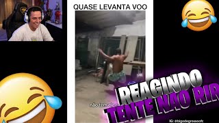 REACT LOUD CORINGA REAGINDO A TENTE NÃO RIR [upl. by Best665]