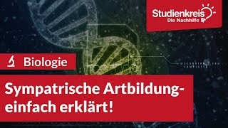 Sympatrische Artbildung  Biologie verstehen mit dem Studienkreis [upl. by Campbell]