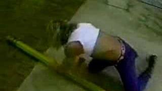 Brian Pillman vs A Giant Pencil [upl. by Gadmon]