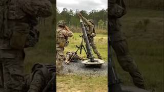 US Army M120 120mm heavy mortar😱🤯💯💥🔥military usarmy militaryguns shorts yt [upl. by Graff661]