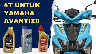 Minyak Hitam 4T Yamaha Avantiz [upl. by Suehtomit]