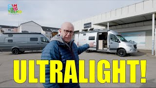 7 METER LANG EN ULTRALICHT Alphavan op MB Sprinter  Campingtrend [upl. by Koeppel]