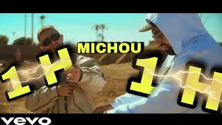 Michou  B22 ft Gueule dAnge  VERSION 1H [upl. by Anawal]