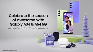 Galaxy A34  A54 5G Season of Awesome [upl. by Frankel]