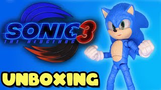 This is THE Sonic Action Figure  Sonic The Hedgehog 3 Movie 5quot Figure Unboxing amp Review [upl. by Ylrbmik]