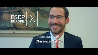 ESCP Europe meets Alumni  Interview with Clarence Nahan Vice President at Mediobanca [upl. by Rhoades873]