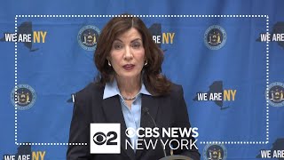 Hochul says she wont raise taxes to pull NYC back from fiscal abyss [upl. by Annie821]