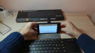 La mia recensione della tastiera Wireless Bluetooth di FIVEPLUSONE [upl. by Selwin92]