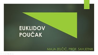 Euklidov poučak [upl. by Sairacaz]