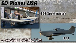 SD Planes SD 2 SportMaster SD 1 Minisport Low Cost wood experimental aircraft kits Igor Spacek [upl. by Robson]