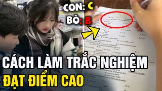 Nữ sinh bày cách làm bài THI TRẮC NGHIỆM tiếng Anh đạt điểm cao uy tín luôn  Tin 5s [upl. by Nawed]