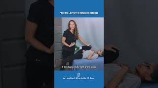 How to Stretch The Psoas Muscle [upl. by Oniluap]