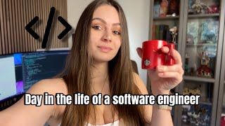 Day in the life of a software engineer coding dayinthelife [upl. by Hgielra]