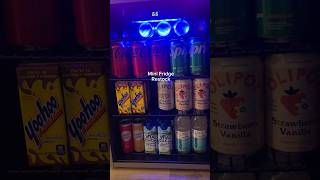 Restock my mini fridge asmr fyp restock fypシ゚viral fypyoutube asmrsounds asmrvideo fridge [upl. by Nadirehs]