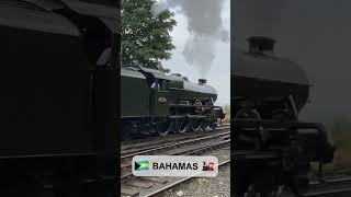 LMS 5XP Jubilee Class steam locomotive 45596 Bahamas SVR Steamgala railway train steam [upl. by Oiluig]