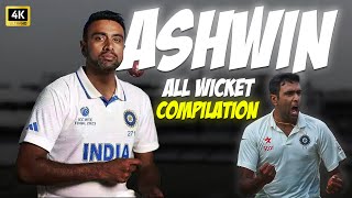 Ravichandran Ashwin All Wickets Compilation 🔥  Ravichandran Ashwin Bowling 🔥  Cricket Highlights [upl. by Jamnes428]