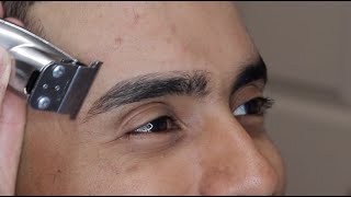 How To Shape Eyebrows  Mens EyeBrow Grooming [upl. by Efioa]