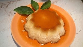 flan de huevo [upl. by Nosecyrb]