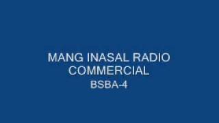 MANG INASAL RADIO COMMERCIAL [upl. by Akehsay]