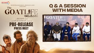 The Goat Life Team QampA Session With Media  Prithviraj Sukumaran  AR Rahman  Amala Paul  Blessy [upl. by Arianne42]