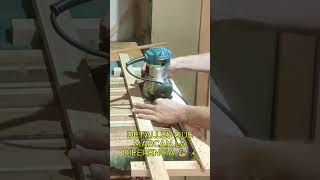 Incrustaciones para reforzar y dar estilo woodworking woodart woodcraft woodtable tropicalwood [upl. by Amocat379]