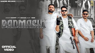 BADMASHI Official Video   Sxndeep  Michael  New Punjabi Songs 2024  Latest Punjabi Songs 2024 [upl. by Enawtna747]