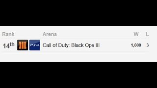 1000  3 Record on MLG GAMEBATTLES MONTAGE Black Ops 3 [upl. by Isbel]