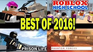 Roblox Best Games Of 2016 Roblox Prison Break Apocalypse Rising And More 24 Hour Stream Part 2 [upl. by Coshow199]