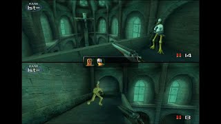 TimeSplitters 22024 Hospital Map Virus Splitscreen [upl. by Ewold]